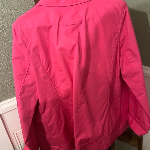 Hot pink lightweight spring coat Old Navy - Picture 4 of 4